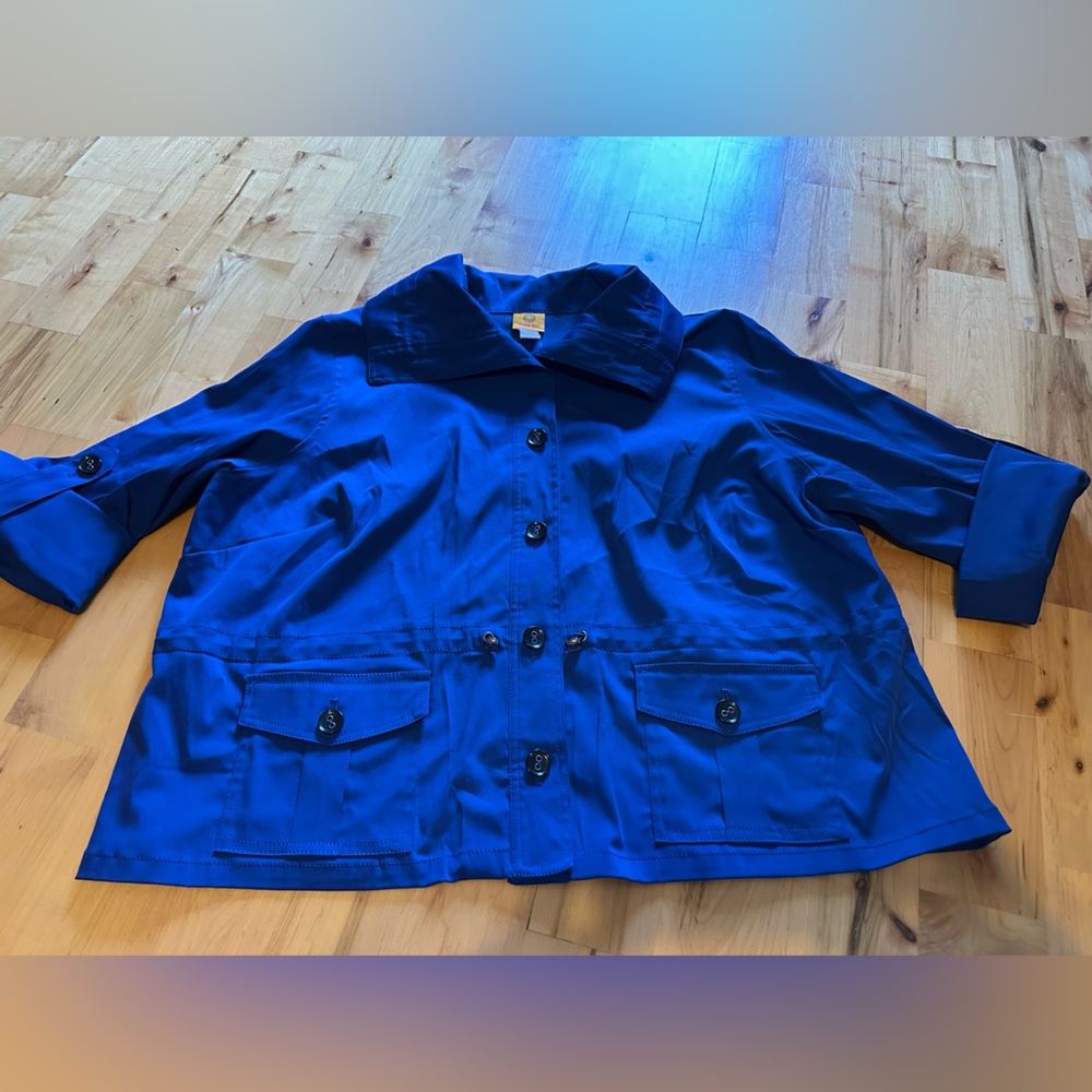 Beautiful Bright Blue Coat